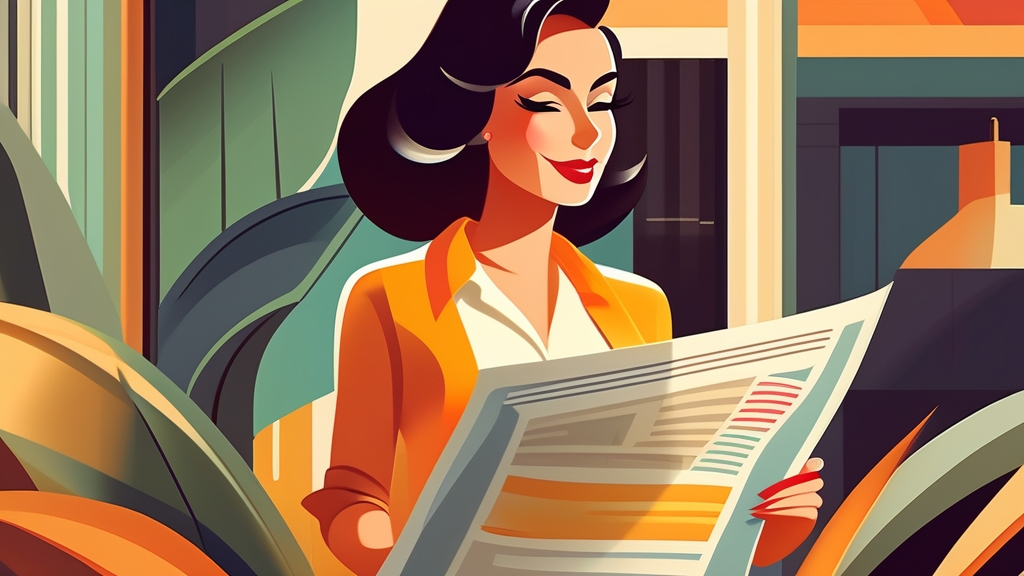 Personne qui lit les annonces d’emploi dans un journal